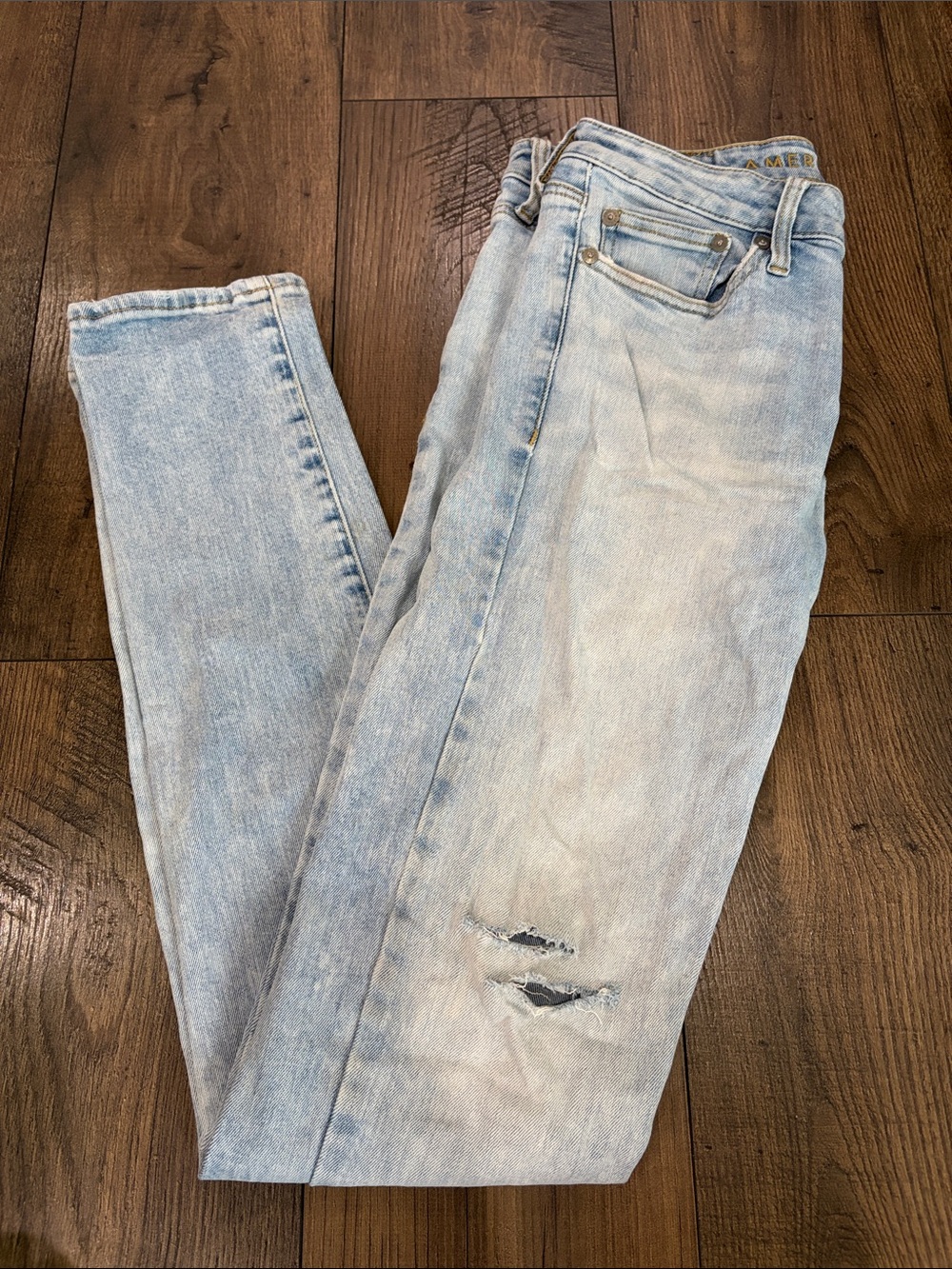 AE distressed jeans